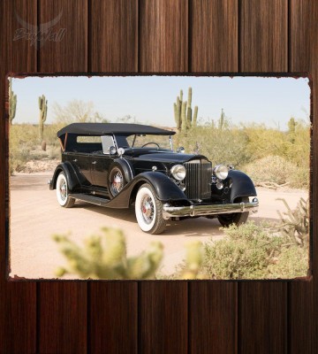 Металлическая табличка Packard Twelve 7-passenger Touring (1107)